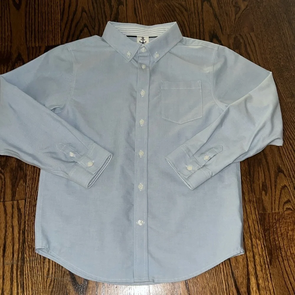 Gymboree boys light blue oxford shirt size large (10-12) NWOT